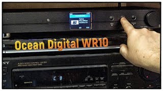 Ocean Digital WR10 | WiFi Internet Radio Tuner | Hi-Fi Ethernet Bluetooth Receiver | DAB+/DAB/FM