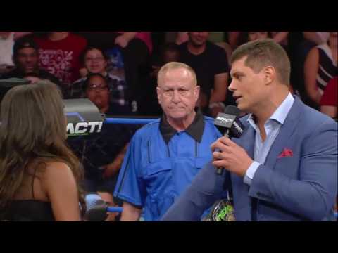 Cody Rhodes Done With Impact Wrestling