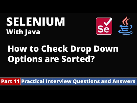 Part1 Selenium with Java Tutorial Practical Interview Questions and Answers Selenium WebDriver