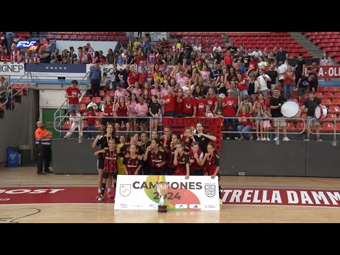 Resum Final Copa Catalunya Futbol Sala Aleví femení - Mecanoviga Eixample - FS Olesa (4-1)