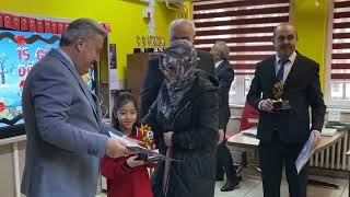 MUSTAFA YAZAR İLKOKULU KARNE DAĞITIMI