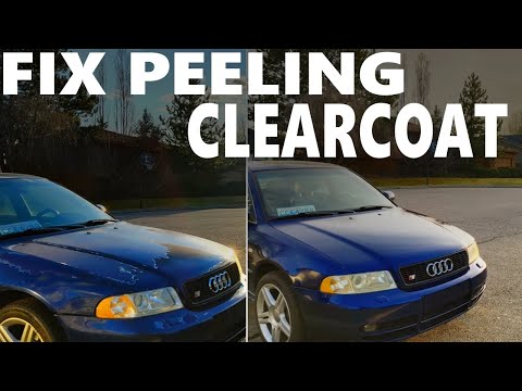 How To FIX Peeling Clearcoat!! | Major Cosmetic Improvements On The S4
