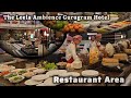 The Leela Ambience Gurugram Hotel Spectra Restaurant Area INTERIOR VIEW Hotel Hotellife Buffet