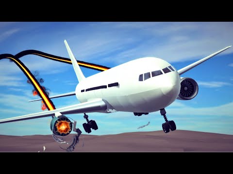 Recreating Your Airplane Crash Ideas #15 | Besiege