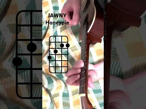 JAWNY - Honeypie // Ukulele Chords 🎶 #jazz #jawny #honeypie #ukulele #funk