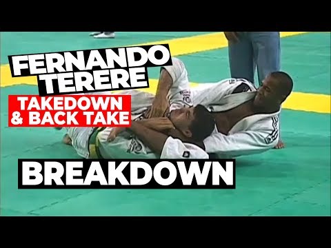 FERNANDO TERERE BJJ BREAKDOWN Jiu Jitsu Takedown & Back Take BJJ Breakdown #SHORTS