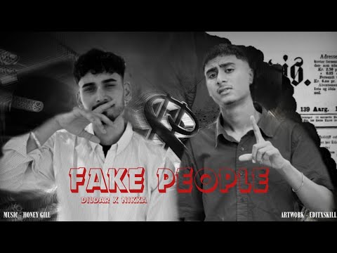 FAKE PEOPLE | NIKKA | DILDAR | HIP HOP | NEW PUNJABI RAP SONG 2025