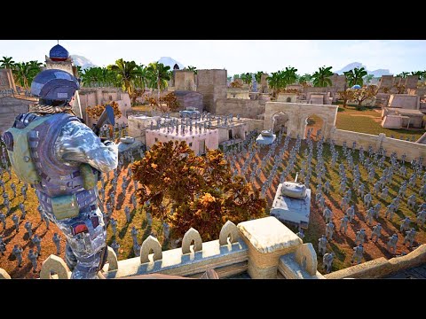 30,000 Special Forces VS 1,000,000 Zombies City Invasion | UEBS 2