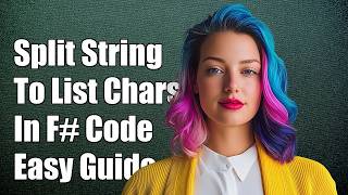 How do I split a string into a List of chars in F sharp