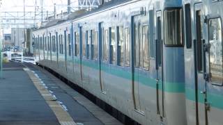 preview picture of video '信越本線115系 北長野駅到着 JR-East 115 series EMU'