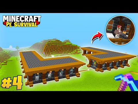 I MADE A CRAZY VILLAGER TRADING HALL IN MINECRAFT || SURVIVAL SERIES EP-4 🔥