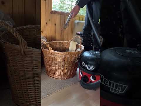 Henry workvac vs. fire log basket