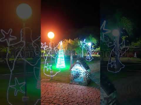 Praça Coronel Dedê Serpa, no centro de São Lourenço do Sul/RS