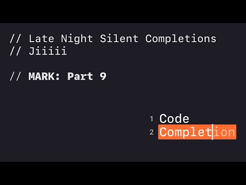 Late Night Silent Completions: Jiiiii — Part 9 thumbnail