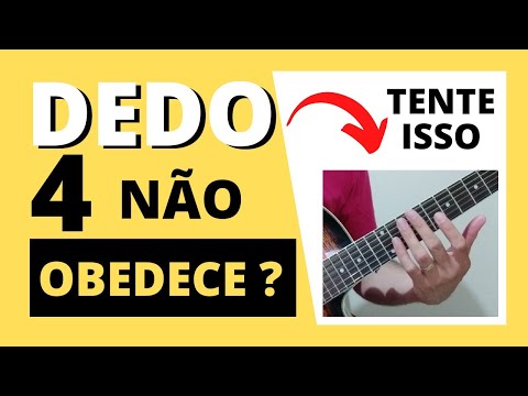 Como FORTALECER o DEDO MINDINHO ao tocar violão?
