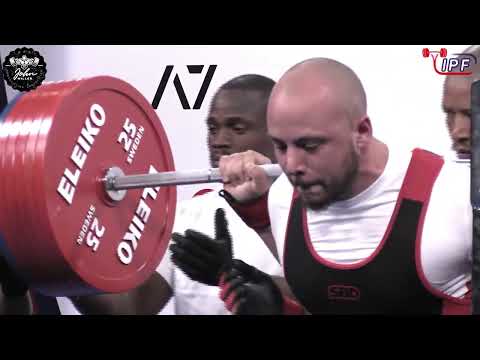 Youssuf El Adlani - 7th Place 850kg Total - 105kg Class 2022 IPF World Classic Championship