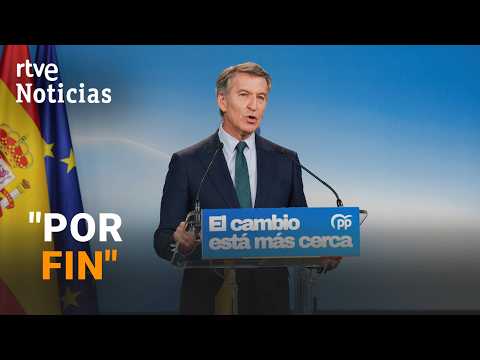 Feijóo dice estar «listo» para las elecciones: «Por fin» | RTVE Noticias