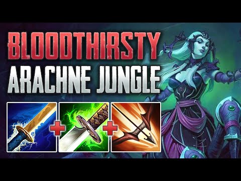 EARLY GAME BEAST! Arachne Jungle Gameplay (SMITE Conquest)