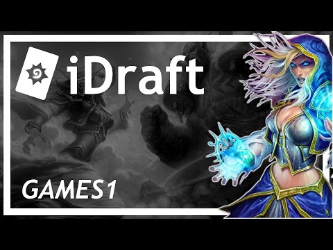 Hearthstone: iDraft - PREVIEW - Gameplay Part 1 (Mage Arena)