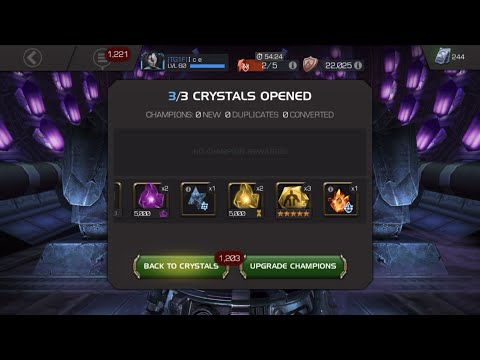 5x Greater Gifting Crystal Opening - Marvel contest of champions