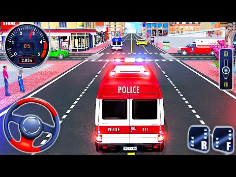 Police Ambulance Van Driving - New Update 2021: 911 Rescue Emergency Simulator - Android GamePlay #4