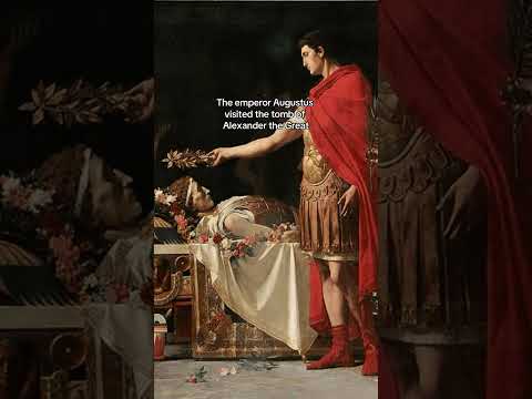 That comeback though 😩 This was after he defeated Cleopatra & Marc Anthony #history #art #painting