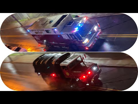 Paterson NJ Fire Department Rescue 2 & Special Operations 1 Responding. 4-7-22