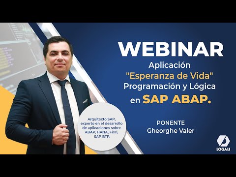 Aplicación "Esperanza de Vida" - Programación y Lógica en SAP ABAP