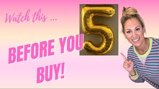 40 Inch Gold Number Balloon Review: Perfect Party Decor