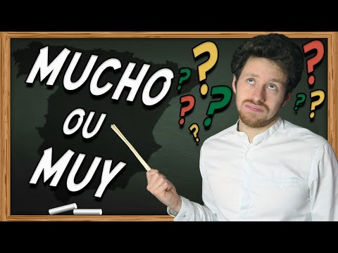 MUY, MUCHO Comment dire BEAUCOUP et TRÈS en ESPAGNOL 🇪🇸