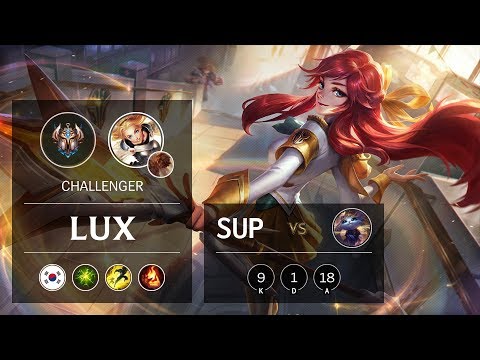 Lux Support vs Yuumi - KR Challenger Patch 9.11