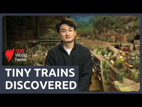 Huge model train set discovered under Melbourne house of train engineer