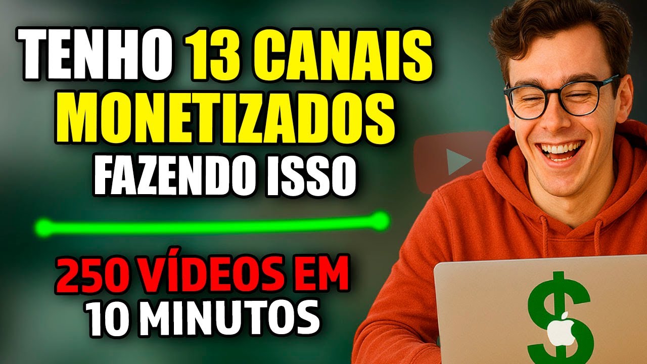 (muito insano) COMO EU CRIO 250 VÍDEOS EM 10 MINUTOS PARA MONETIZAR CANAL DARK RÁPIDO