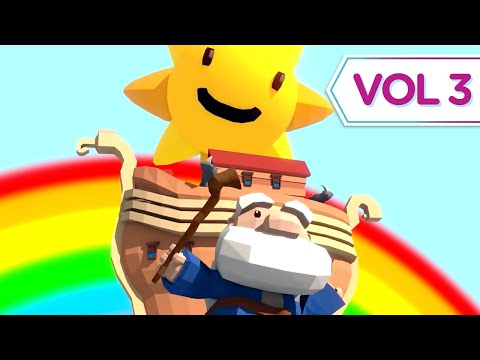 Vol. 3 "Arky Arky", "Rejoice in the Lord Always" and more kids Bible songs by Listener Kids
