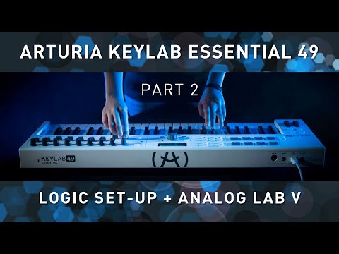 ARTURIA Keylab Essential 49 - Logic Set-up + Analog Lab V Overview