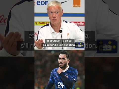 🇫🇷🗨️ La réaction de Didier Deschamps aux propos de Rayan Cherki !