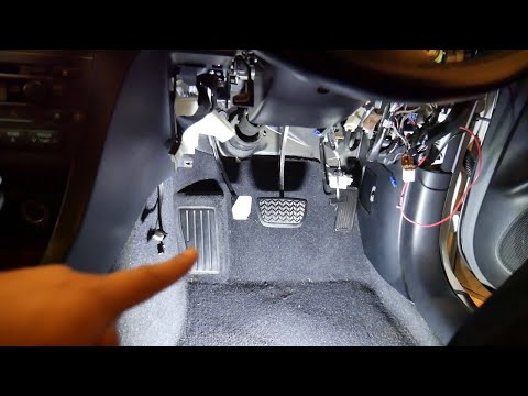 JZX110 Manual Conversion - EP2 - Clutch Pedal and  Clutch Hardline