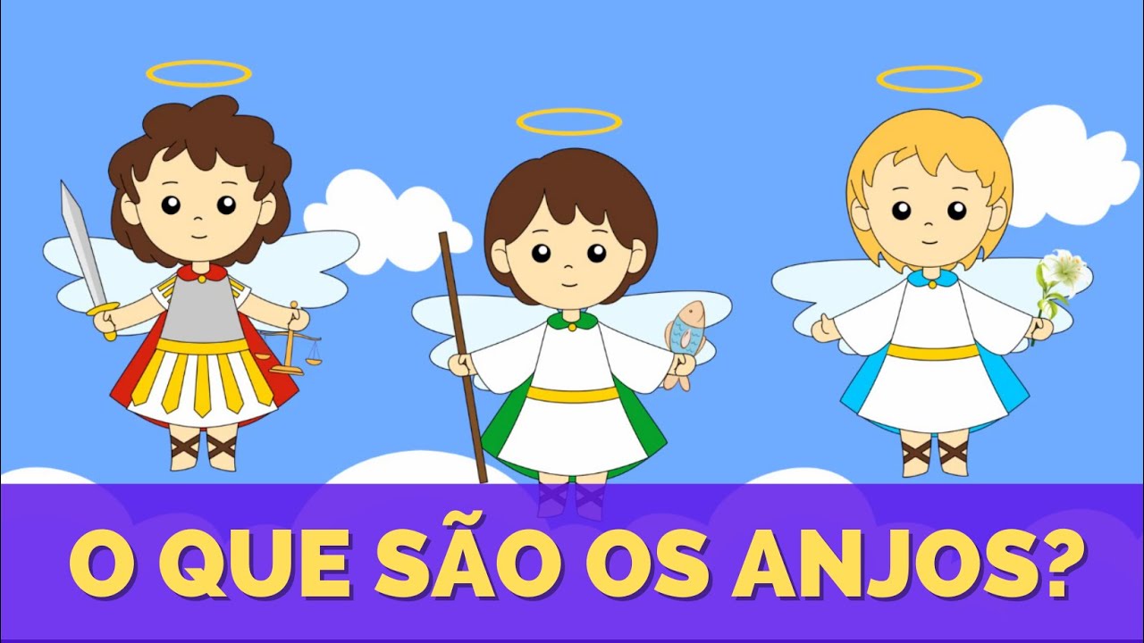 O que são os Anjos explicado para as crianças
