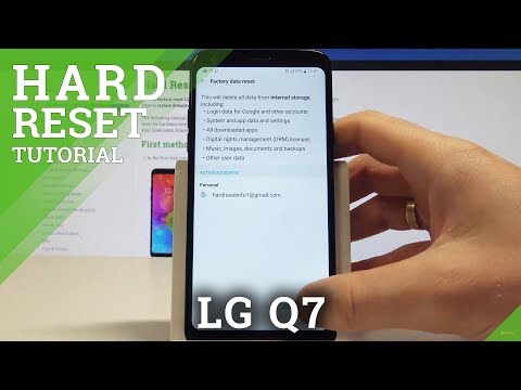 How to Factory Reset LG Q7 - Hard Reset / Wipe Data / Restore LG Q7
