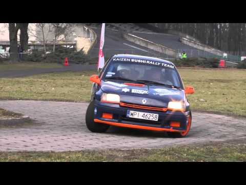 R. Jaroszewski / R. Rydz - Renault Clio - 2 Runda Królewski Winter Cup  Tor Służewiec 2016
