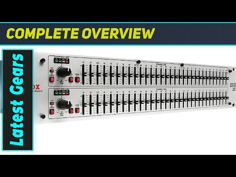 dbx 231s Dual Channel 31-Band EQ - Black image 3