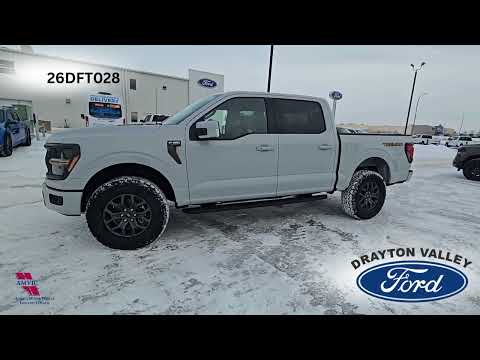 2026 Ford F-150 Tremor 4WD SuperCrew 5.5' Box in White for sale at Drayton Valley Ford in Drayton Valley, AB