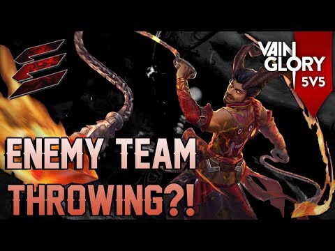 Enemy Team Throwing?! Vainglory 5v5 Ranked Reza Cp Jungle!