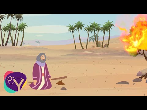 Moise și Rugul Aprins - Animat, cu Versuri