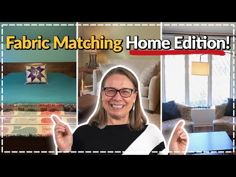 Cozy Quilts for Home Decor - Matching Fabrics to your Home! (Matchmaker Ep. 37)