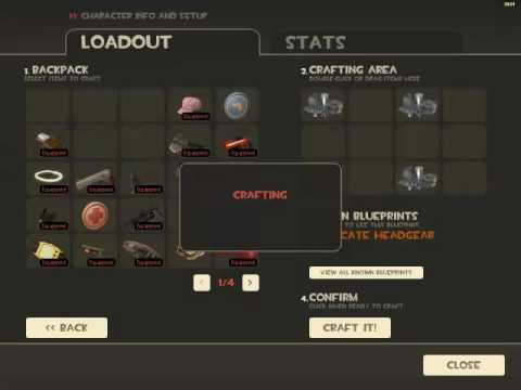 Crafting Hat - Team Fortress 2