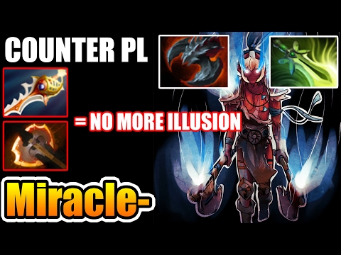 Miracle- [Troll Warlord] Full Items With Divine Rapier Dota2 7.02