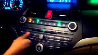 Honda Accord 8 Gen Diagnosis Audio