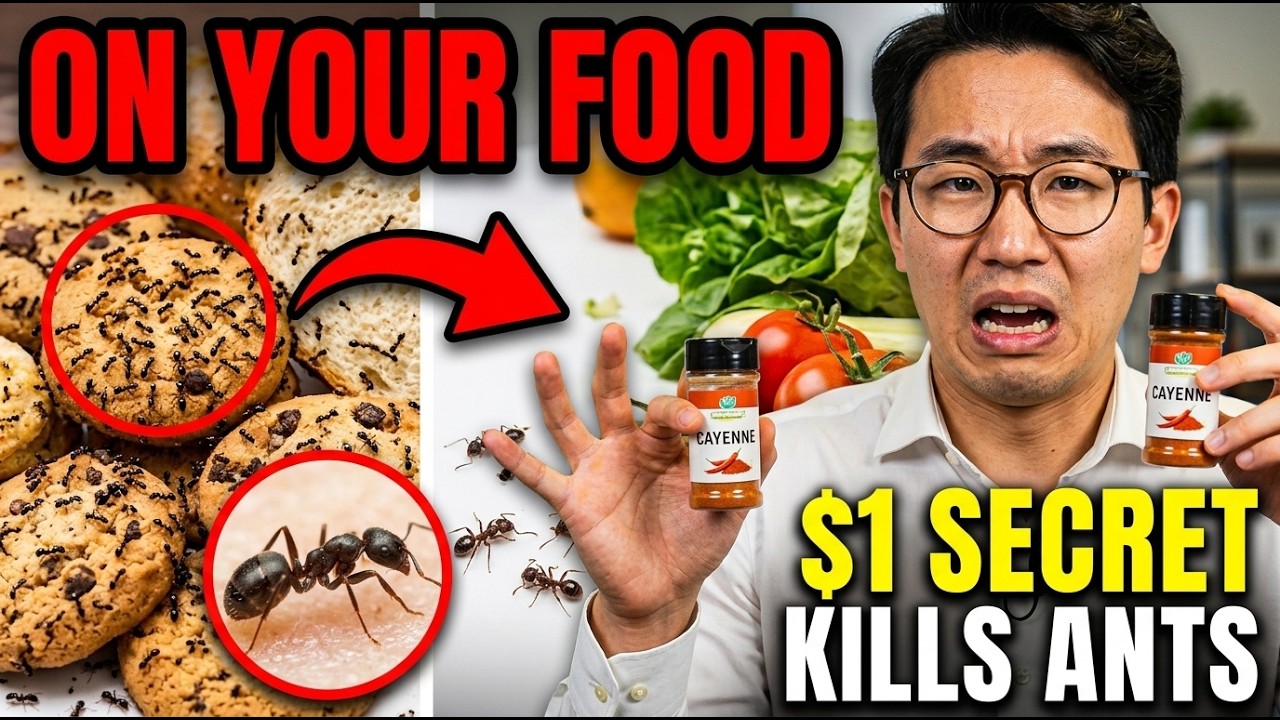 $1 Spice KILLS Every Ant in Your Kitchen OVERNIGHT. Pest Companies BURIED This Since 1948