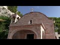 With Pilgrims In Greece At The Saint Patapie Monastery Near The City Of Loutraki